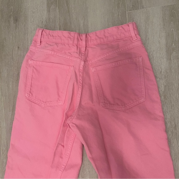 PINK ZARA JEANS SIZE US 2 - Picture 5 of 8